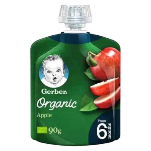 Gerber Organic Apple Puree 90G