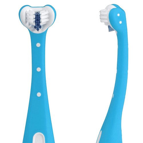 Fridababy - Triple-Angle Toothhugger Training Toothbrush For Toddler - Blue