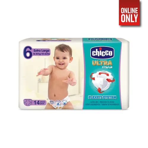 Chicco Diaper Ultra 16-30 Kg Xl 14 Pieces