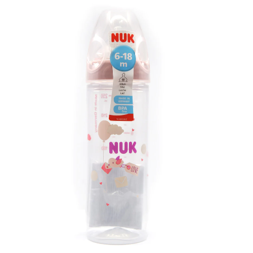 Nuk Classic Love Plastic Bottle Size 2 250Ml