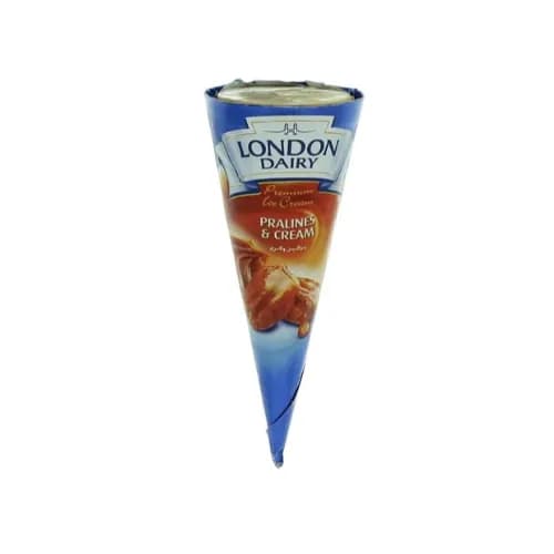 London Dairy Premium Ice Cream Pralines & Cream 120ml.