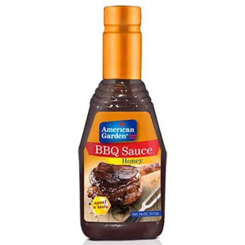 American Garden Bbq Sauce Honey 510 Gm