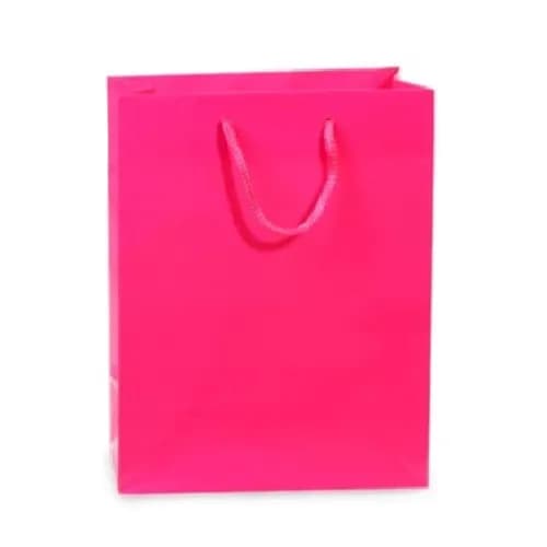 Gift Bag Plain  Pink Color Size 42X31X12