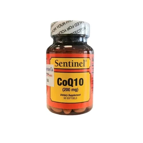 Sentinel Coq 10 200 Mg 50 Softgels