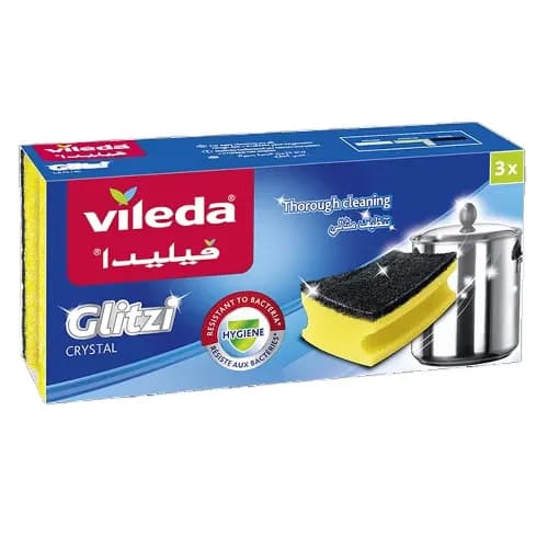 Vileda Crystal Sponge, 2Pcs