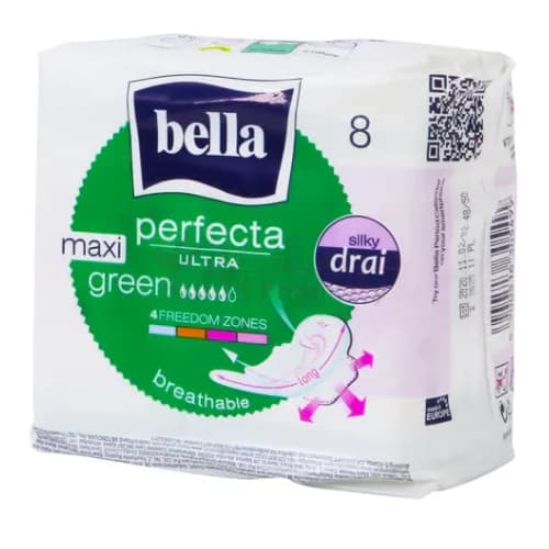 Bella Sanitary Pads Perfecta Ultra Maxi Greens 8