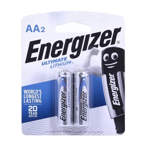 Energizer Lithium 2 Battery Aa