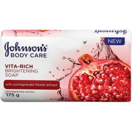 Johnsons Soap Pomegranate 175G