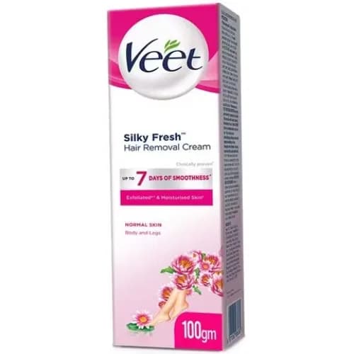 Veet Silky Fresh Hair Removal Cream Normal Skin 100Gm