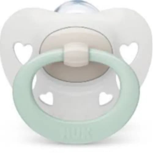 Nuk Signature Orthodontic Silicone Pacifier 0-6M