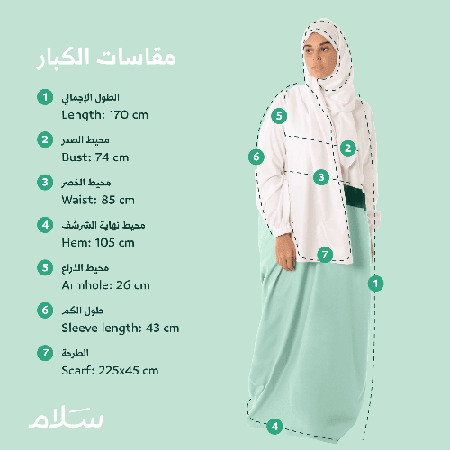 Ladies Prayer Be Dressed In - Turquoise