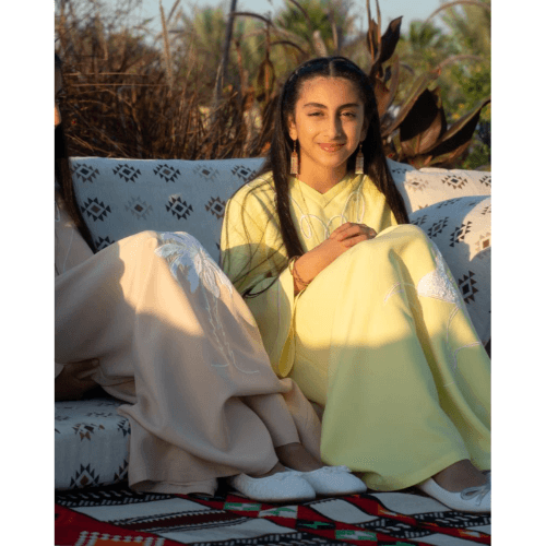  Yellow Dalla Jalabiya 12Y -  Brush And Needle