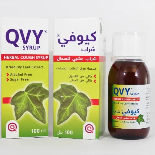 Qvy Herbal Cough Syrup 100Ml