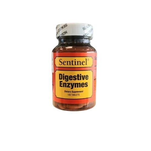 Sentinel Digestive Enzymes 100 Tablets