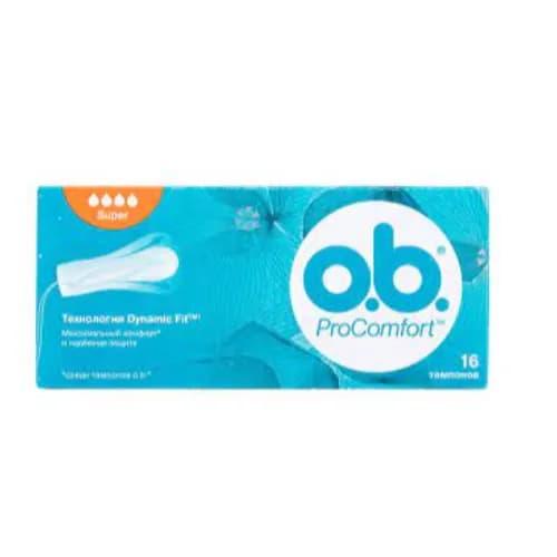 Ob Tampons Sup 16S