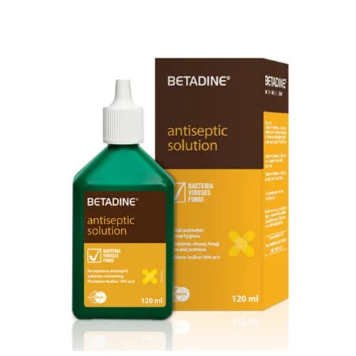 Betadine Antiseptic Solution 120Ml