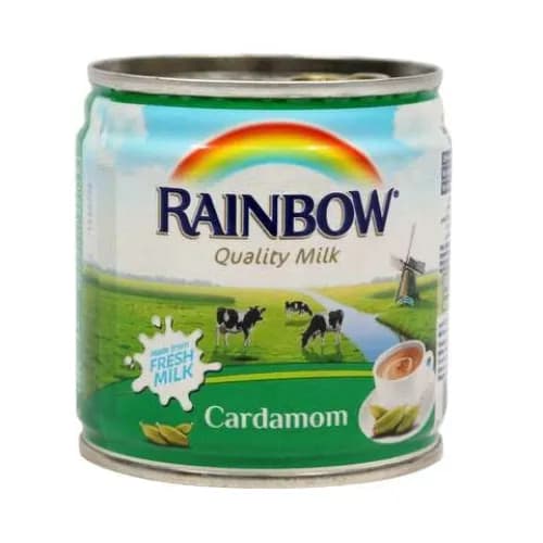 Rainbow Evaporated Milk Cardamom 170G