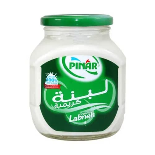 Pinar Labneh Glass Jar 500Gr