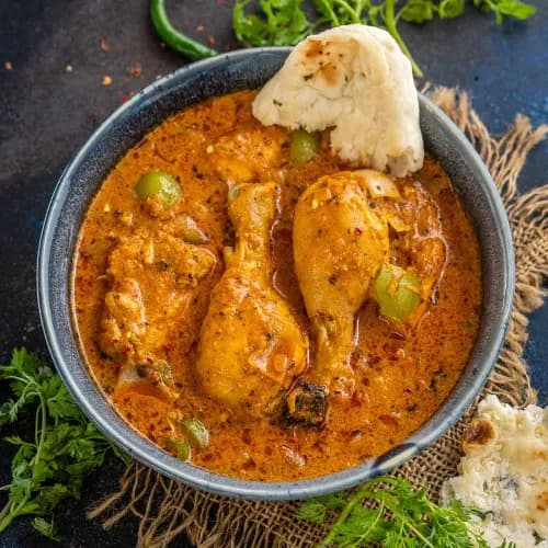 Hyderabadi Kadai Chicken Masala