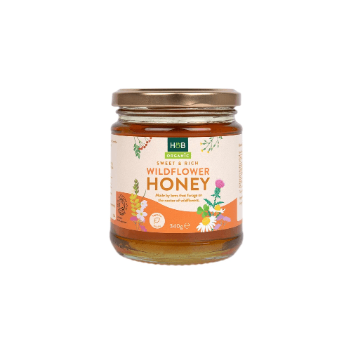 Holland & Barrett Organic Wild Flower Clear Honey 340G