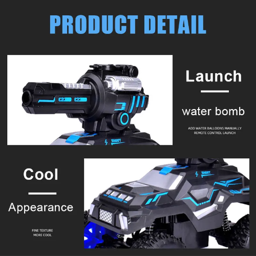 R/C Water Cannon Tank 2.4 G toy