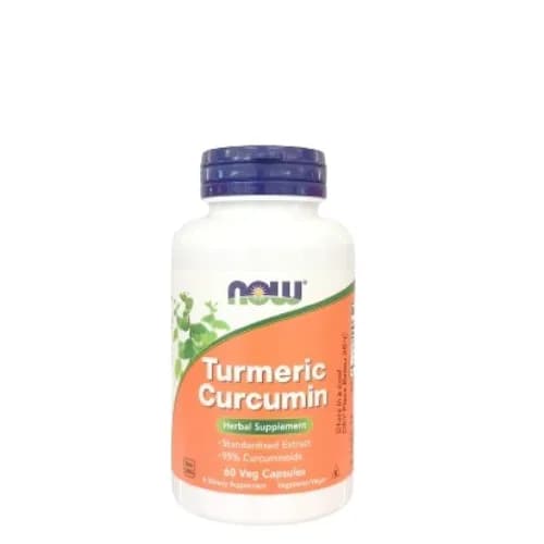 Now Turmeric Curcumin Cap 60'S