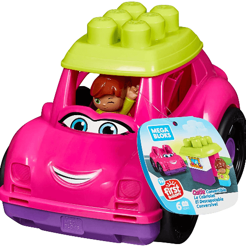 ميجا Bloks ليل 'المركبات الوردي Convertibl