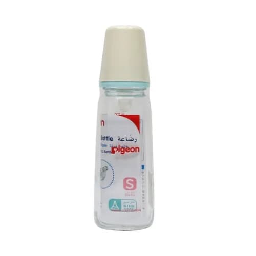 Pigeon Nursing Glass Bottle 03m 200ml White Cover