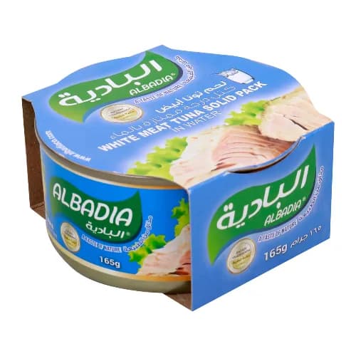 Albadia Light Meat Tuna Solid In Water 165G