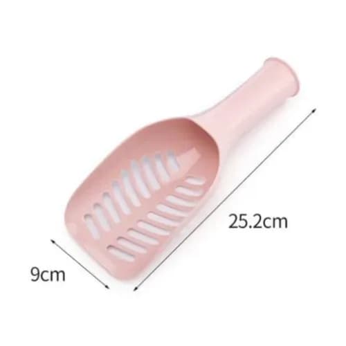 Rough Handle Cat Litter Scoop With Box 25*9.5Cm