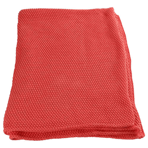 Moon - Plush 100% Cotton Cellular Baby Blanket 80x110cm - (Saffron)