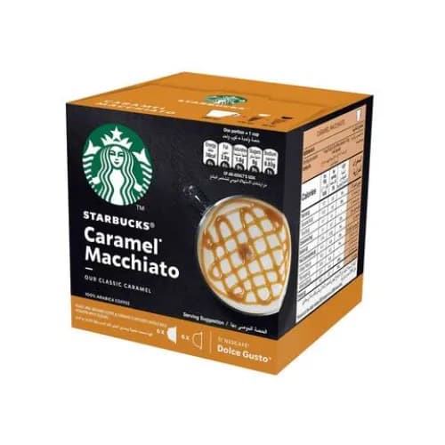 Starbucks Caramel Macchiato Coffee Pods Box of 6+6, 127.8g