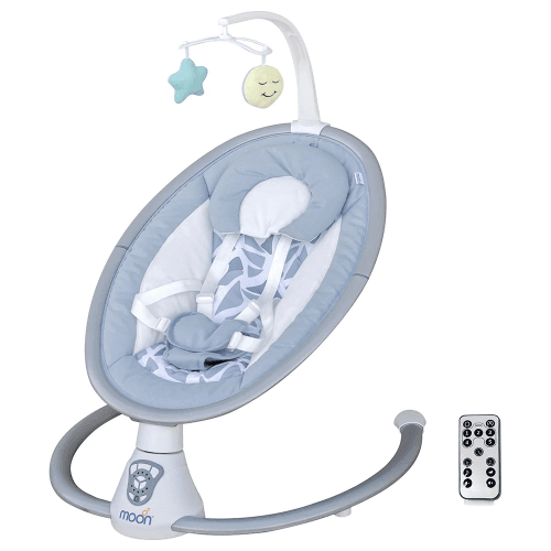 Moon - Musical Baby Swing (Blue)