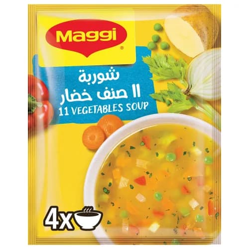 Maggi Soup 11 Vegetable 12(12X53G)