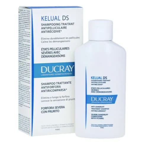 Ducray Kelual Ds Shampoo For Sever Dandruff 100 Ml