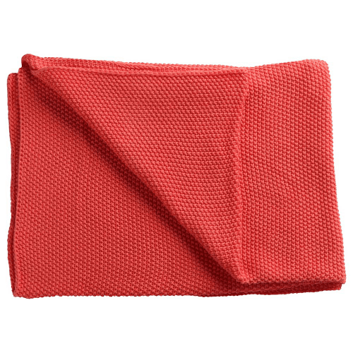 Moon - Plush 100% Cotton Cellular Baby Blanket 80x110cm - (Saffron)