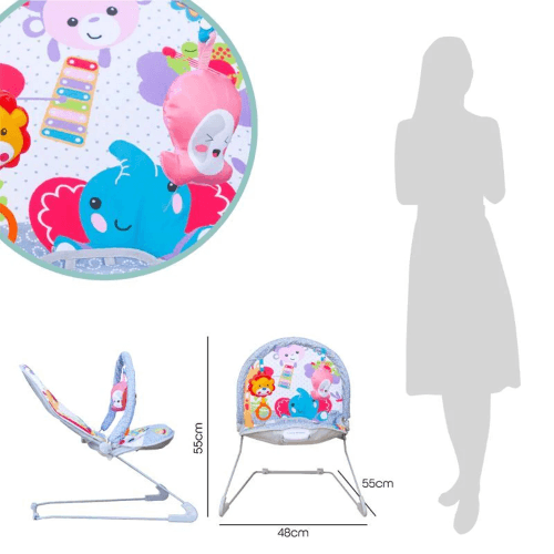 Moon - Hop-hop Bouncer (Grey)