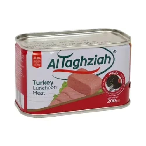 Al Taghziah Turkey Luncheon Meat 200G