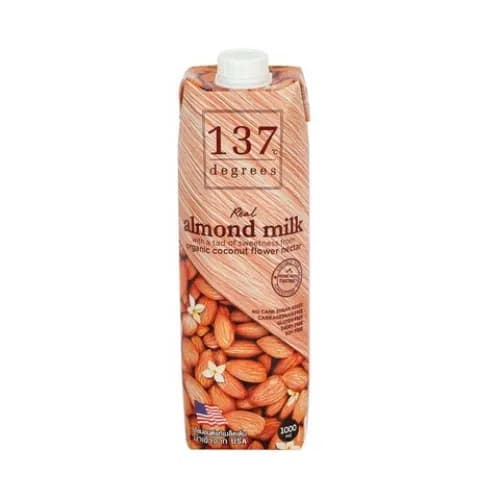 137 Degrees Real Almond Milk Original 1L