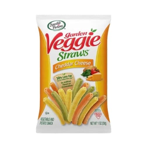 Sensible Portions Cheddar Cheese Garden Veggie Straws 30 G