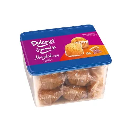 Dulcesol Magdalenas Nature Tuper 430 G Sp