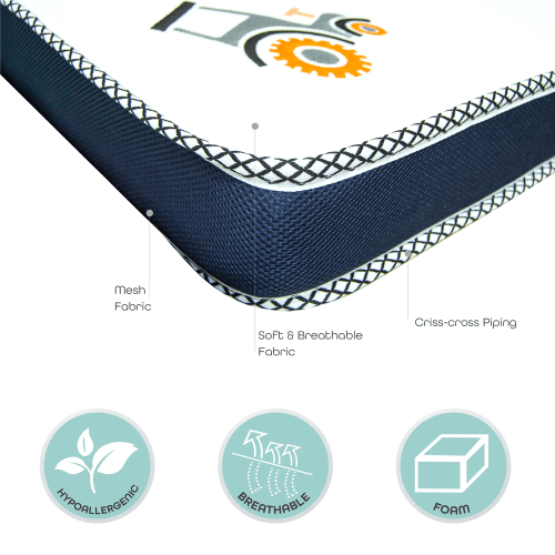 Moon - Kids Cozy Mattresses - Printed (140 X 70 X 12 Cm)