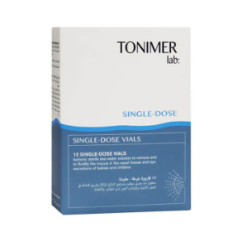 Tonimer Saline Single Dose Vial 12 Pcs