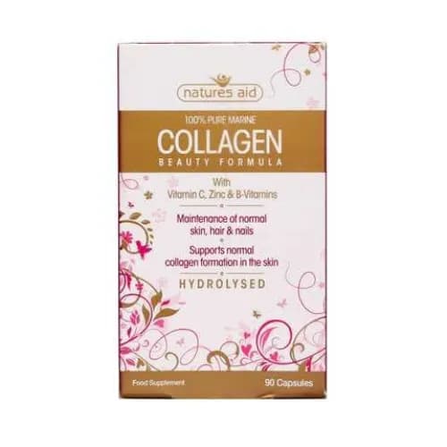 Natures Aid Collagen Formula Capsules 90Pcs