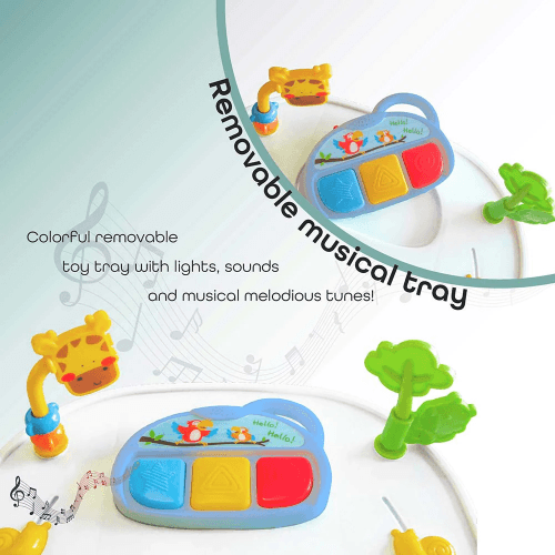 Moon - Drive Baby/child Walker With Music & Toys (Blue Forest)