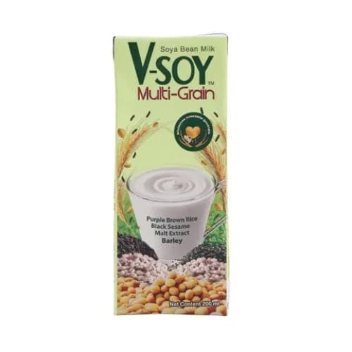 V-Soy Multi-Grain Soya Bean Milk 200Ml