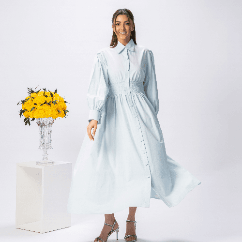558 Spring Dress - Blue