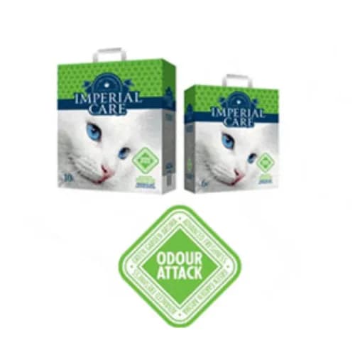 Premium Clumping Cat Litter - Ultra Compact Granulation - With Odour Attack Green Garden Aroma 10L