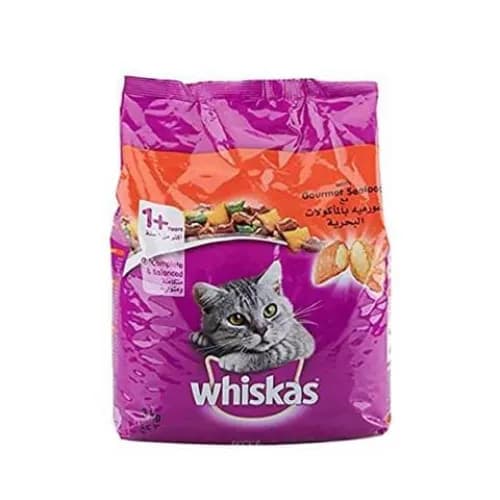 Whiskas® Gourmet Seafood Dry Cat Food Adult 1+ Years 3Kg