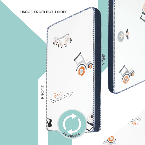 Moon - Kids Cozy Mattresses - Printed (140 X 70 X 12 Cm)